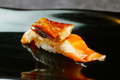Salmon Belly Foie Gras Nigiri